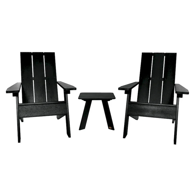 HIGHWOOD 3-piece Adirondack Chairs and Side Table Set