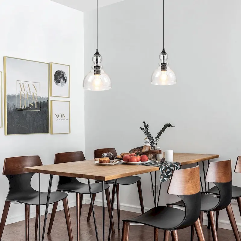 1- Light Single Teardrop Pendant