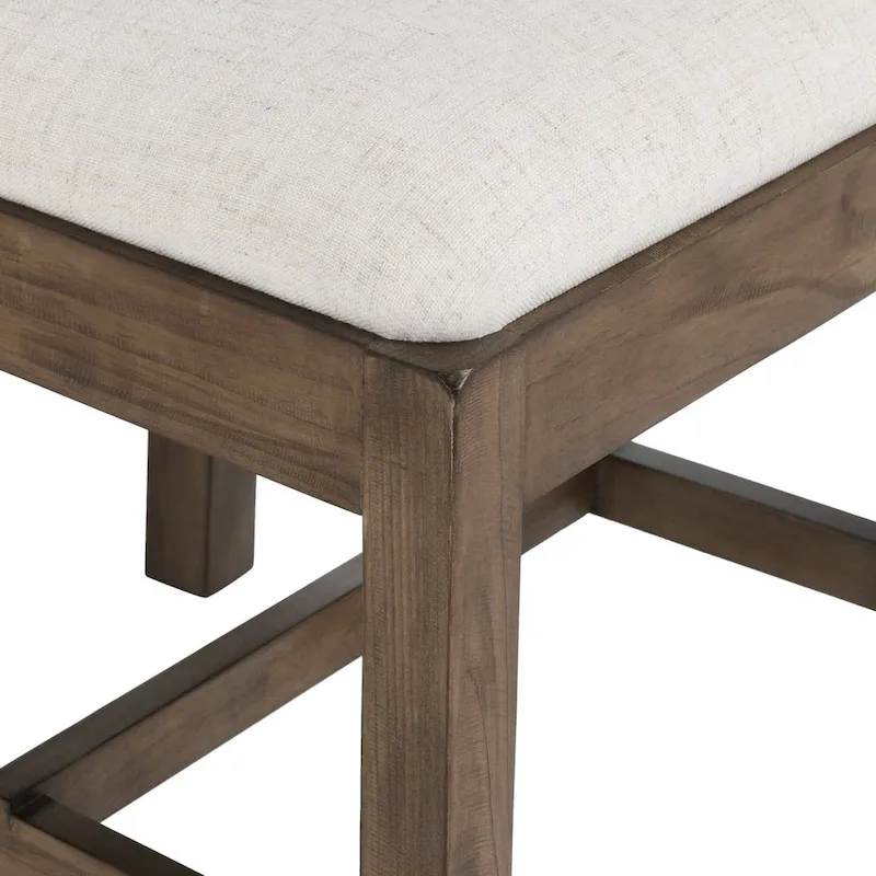 Quincy Upholstered Wood Dining Chair (Set of 2) by Kosas Home