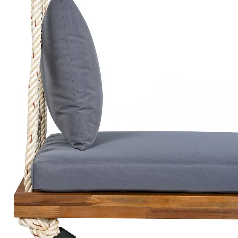 Patio Wooden Swing Chair