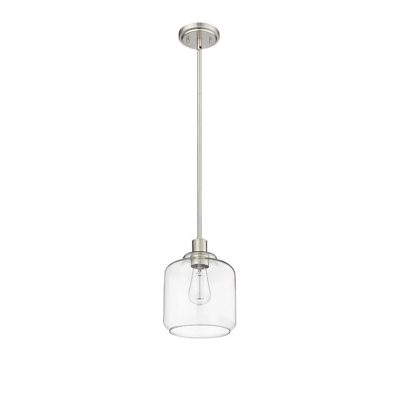 Millennium Lighting Asheville 1 Light Mini-Pendant Fixture with Clear Glass Shades