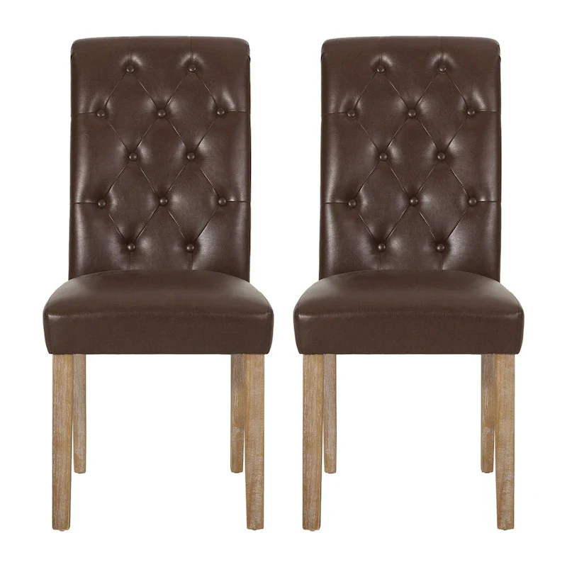 Aruda Upholstered Dining Chair (Set of 2) by Christopher Knight Home