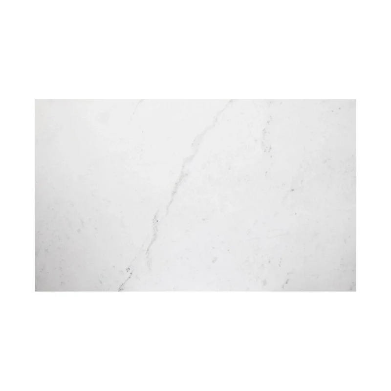 Aurelle Home Pariso Modern White Marble-Top Console Table - 42 W x 30 H x 14 D