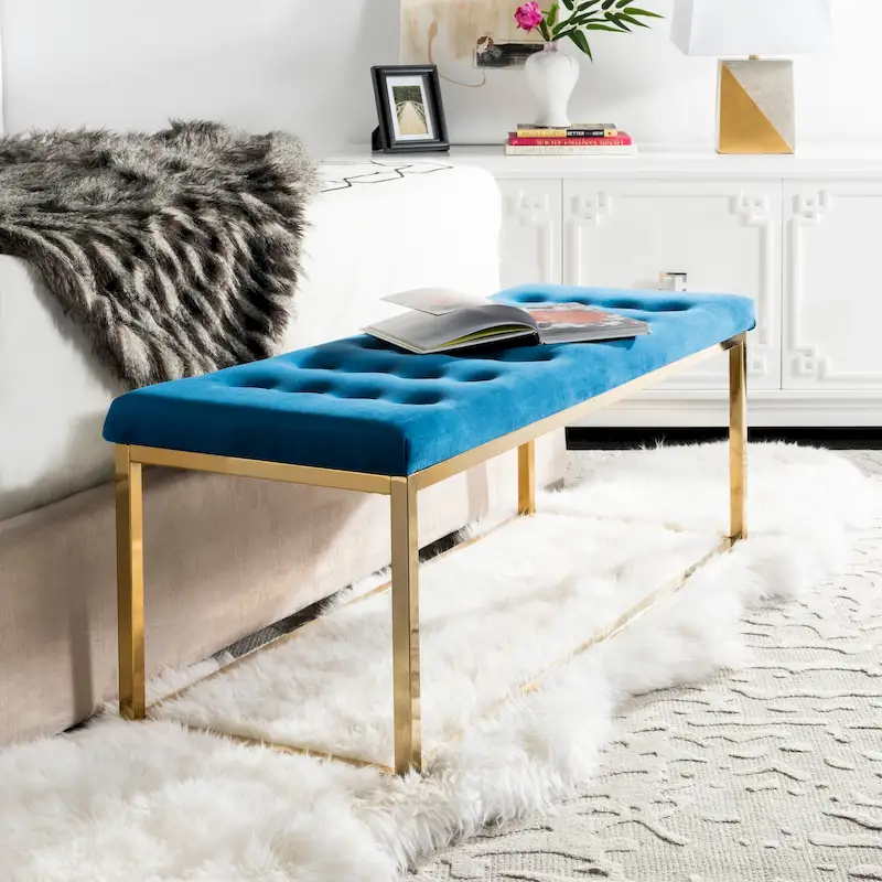 SAFAVIEH Nejla Bench - 48 x 18 x 19