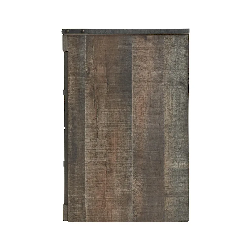 Trinell Casual Large TV Stand, Brown