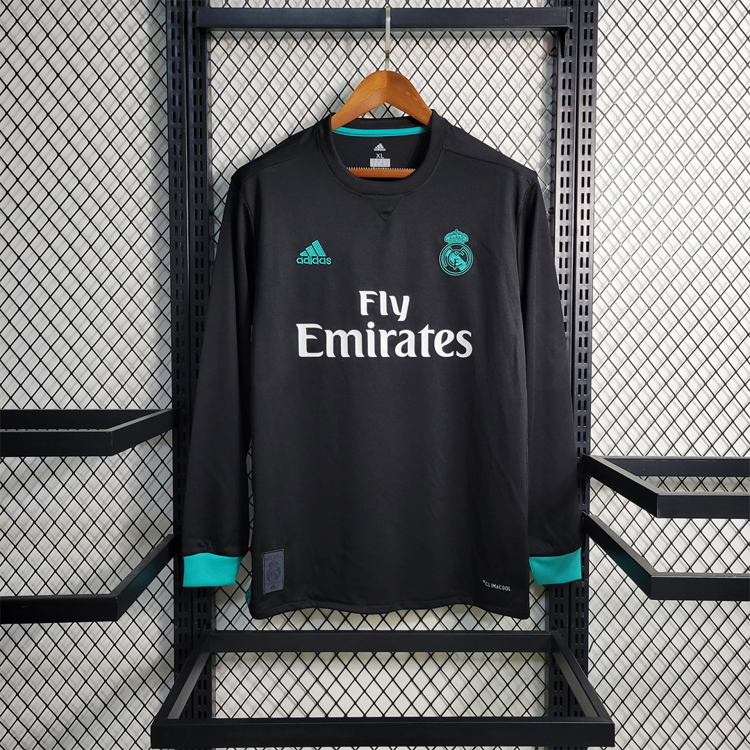 Maillot Retro Real Madrid extérieur manches longues 2017/18