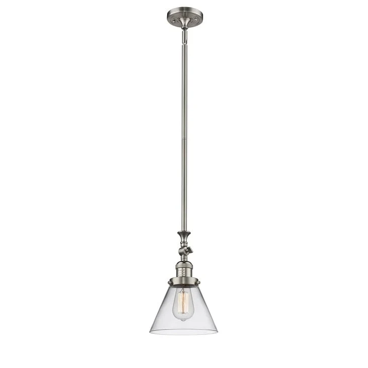 Innovations Lighting Large Cone 8  Wide Adjustable Mini Pendant