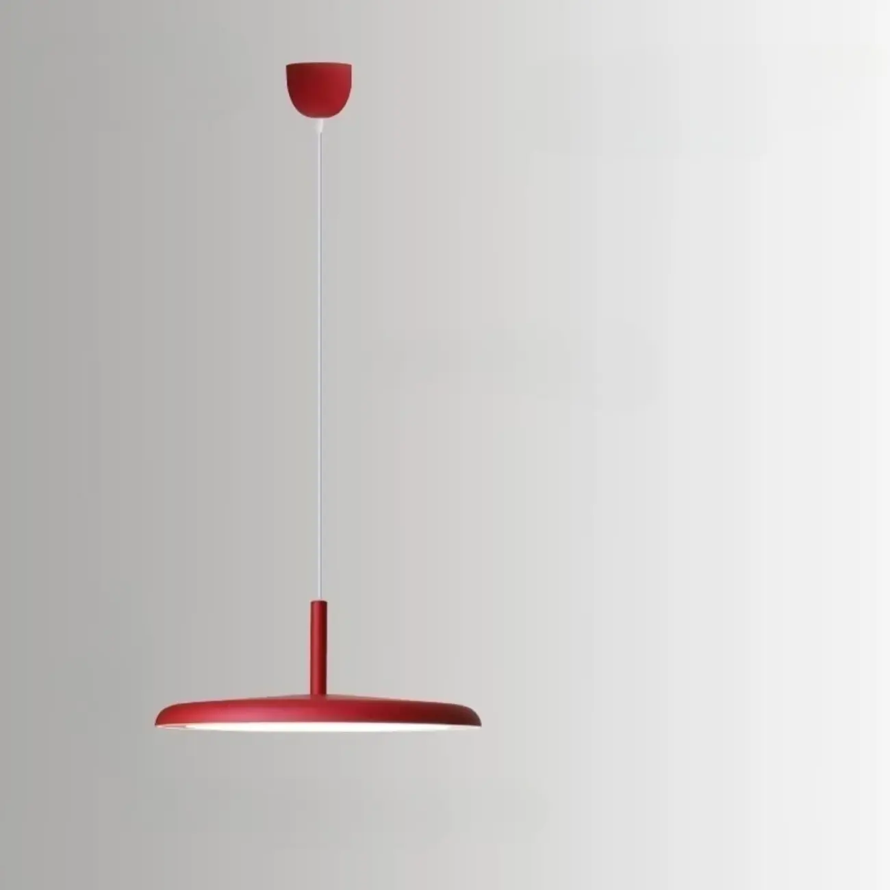 Modern Round LED Pendant Light Adjustable Length for Dining