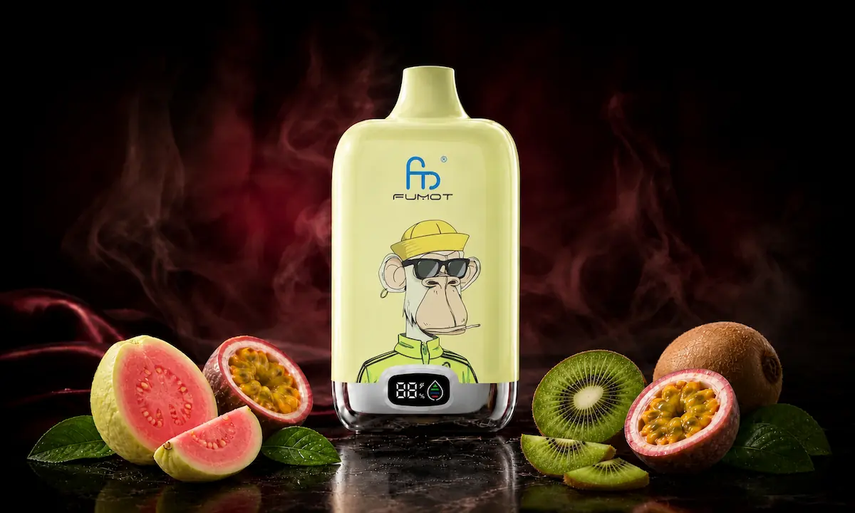 Fumot Digital Box 12000 Kiwi Passion Fruit Guava
