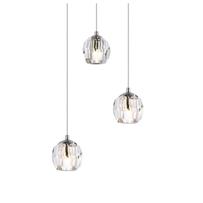 Ella 12-Inch 3-Lights Pendant - N/A