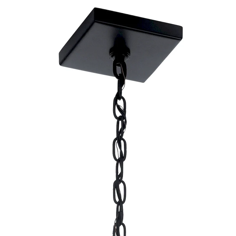 Kichler Lighting Vath 4-Light Large Foyer Pendant Black