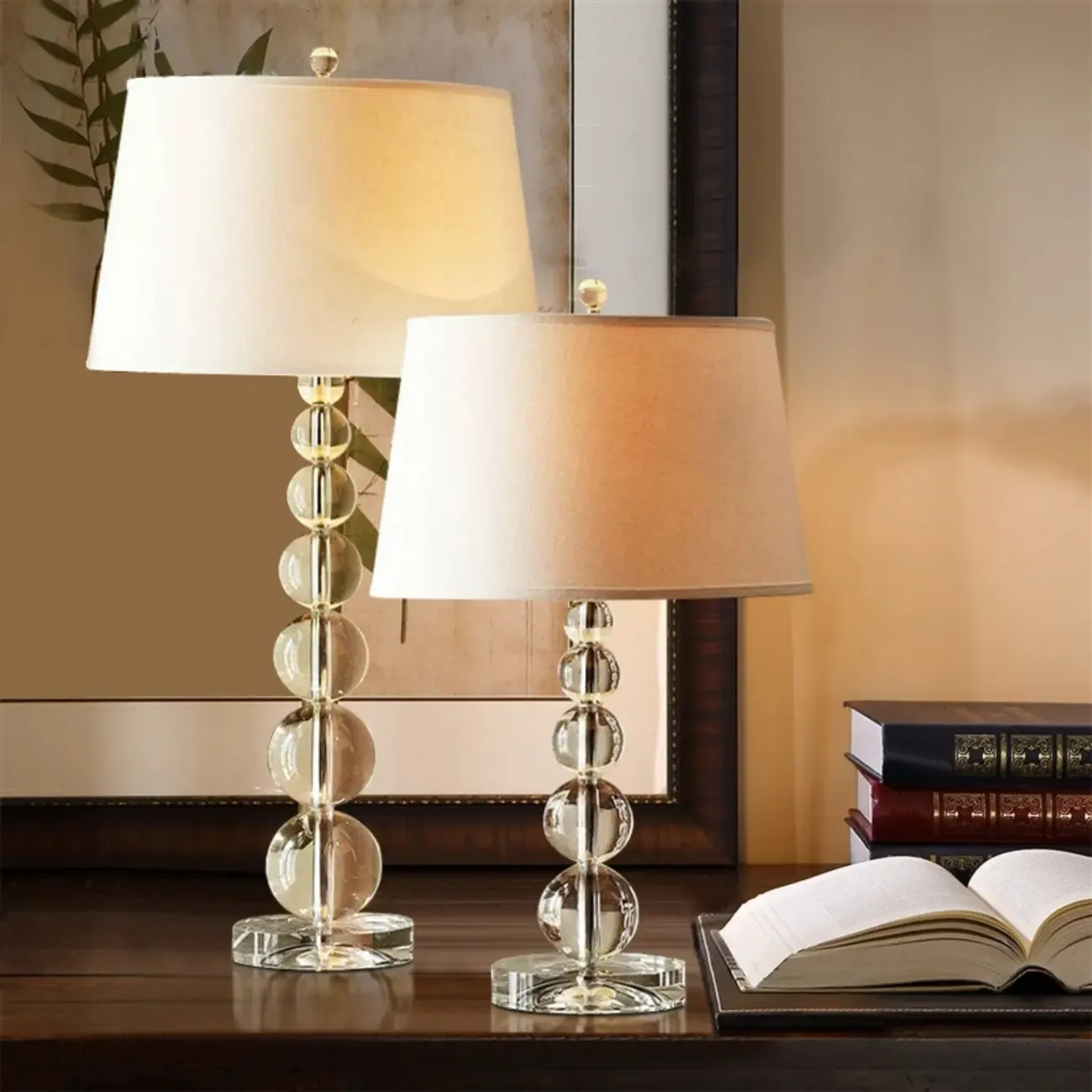 Crystal Table Kids Lamp LED for Bedroom