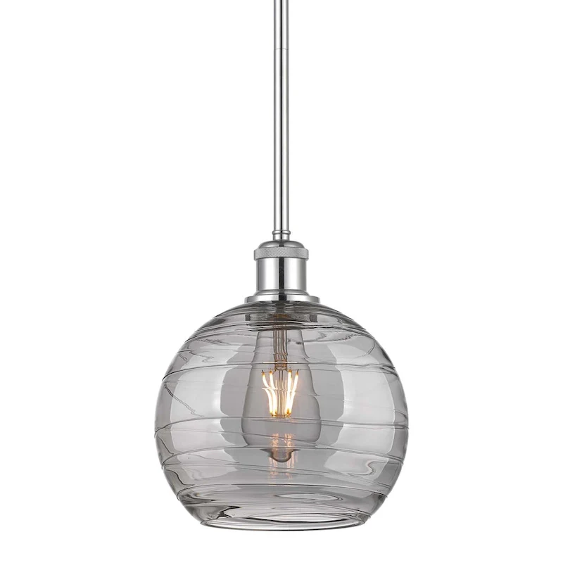 Innovations Lighting 516-1S-10-8 Athens Deco Swirl Pendant Athens Deco