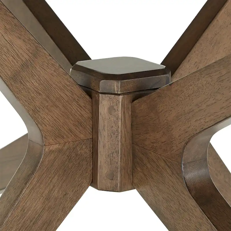 Rondo Mid-Century Walnut Finish Tables by iNSPIRE Q Modern