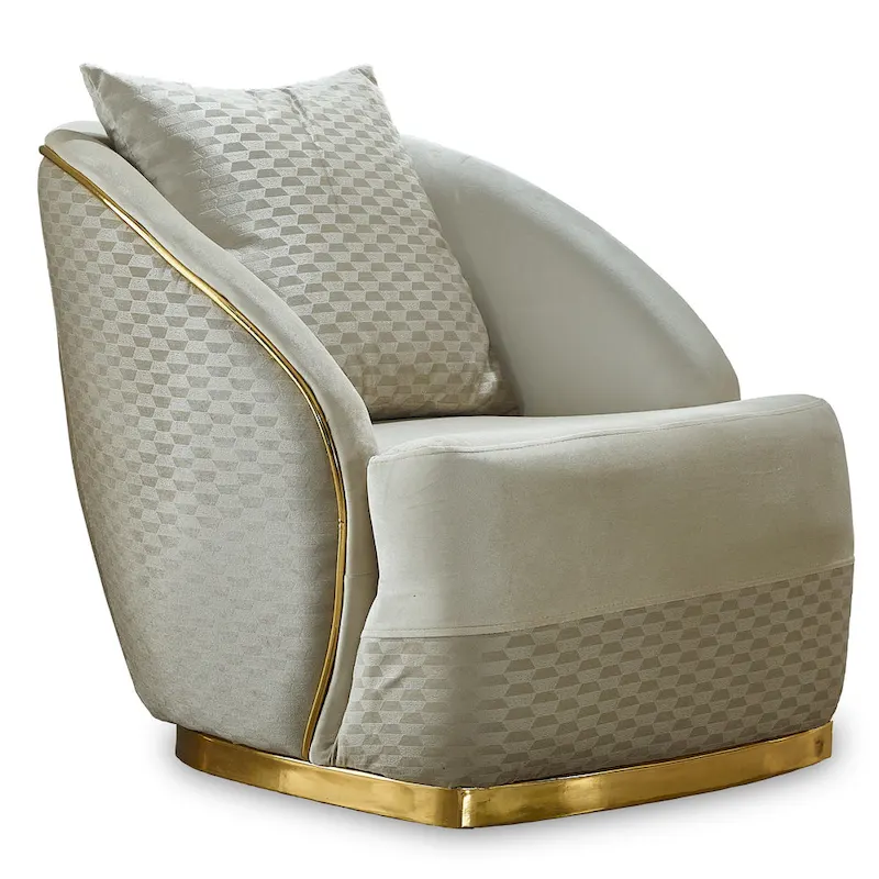 Ella 3-piece Living room Set Square Arms