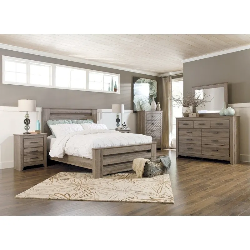 Zelen Warm Gray Dresser