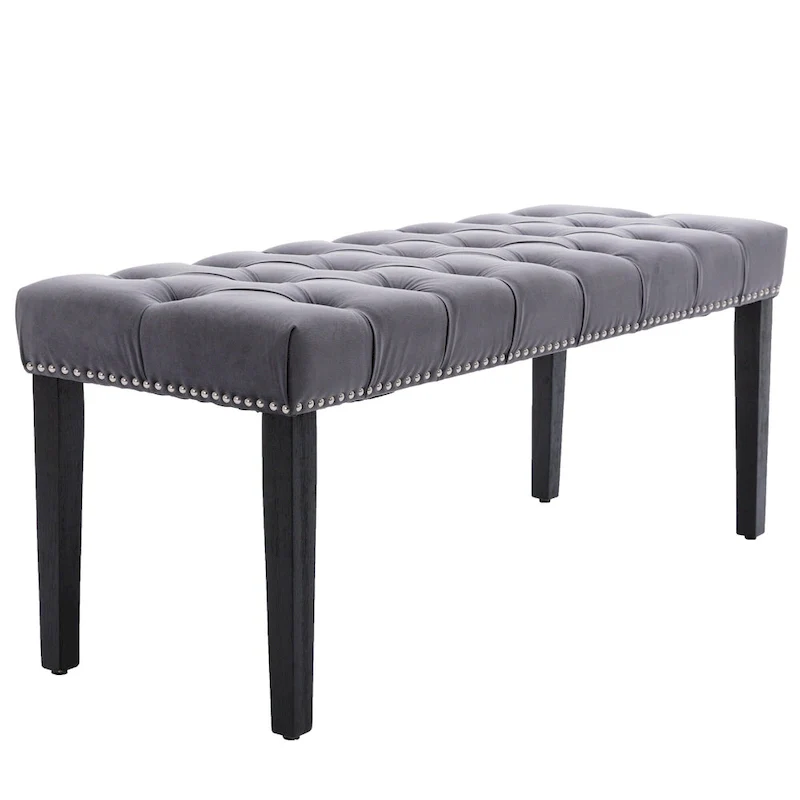 Velvet Dining Bench Bedroom Bench