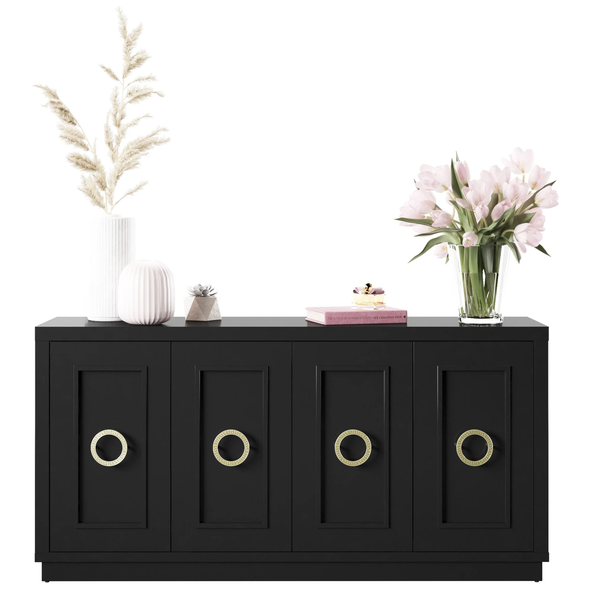 Stylish Dining Storage Double?Door Buffet Sideboard