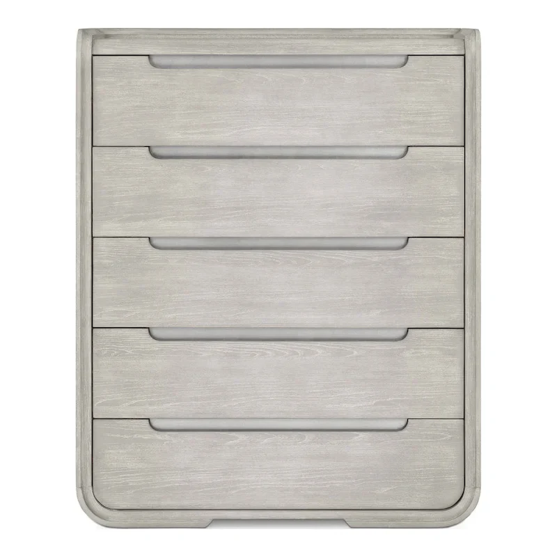 Furniture of America Addeso Modern Solid Wood 5-Drawer Chest