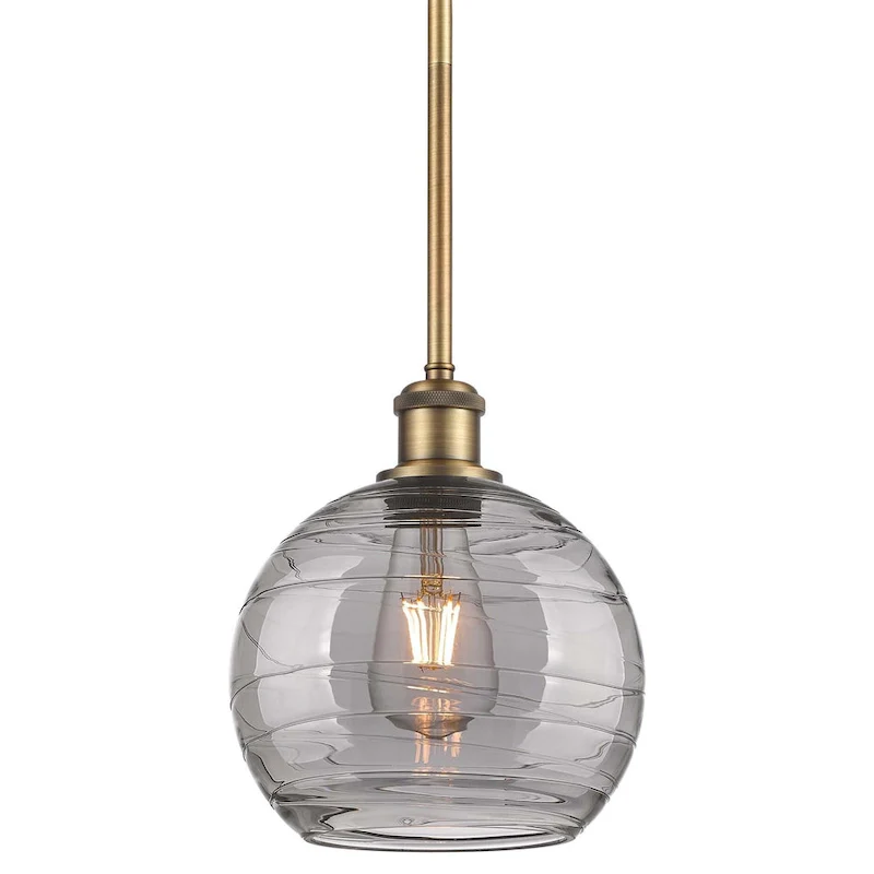 Innovations Lighting 516-1S-10-8 Athens Deco Swirl Pendant Athens Deco