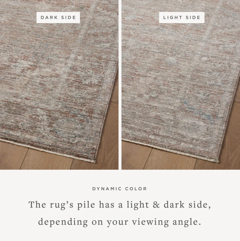 Millie Brick/Fog Rug