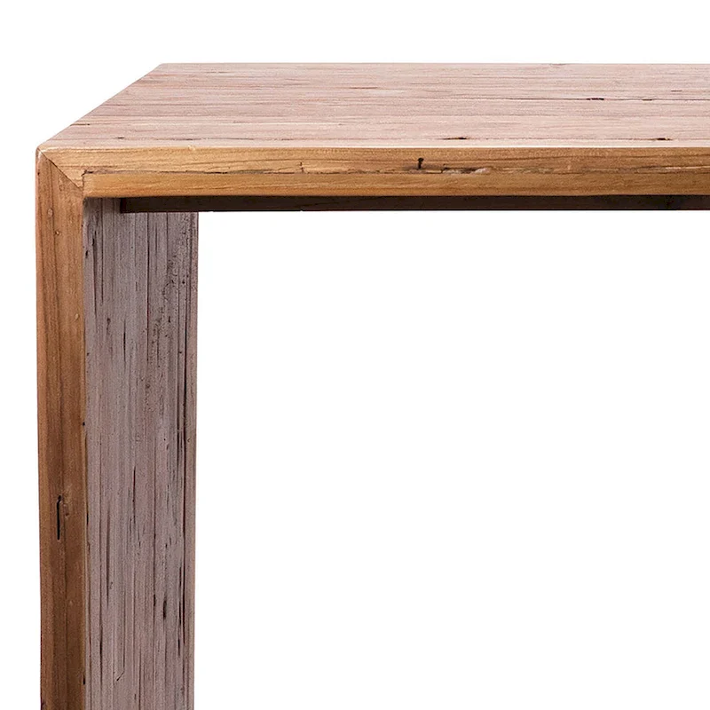 Camila 78-inch Rectangular Reclaimed Teak Waterfall Dining Table