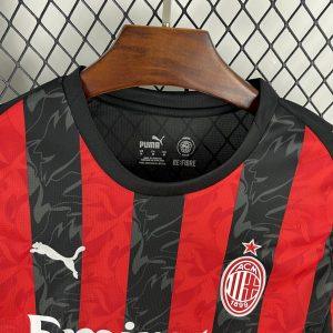 Maillot AC Milan domicile manches longues 2025/26
