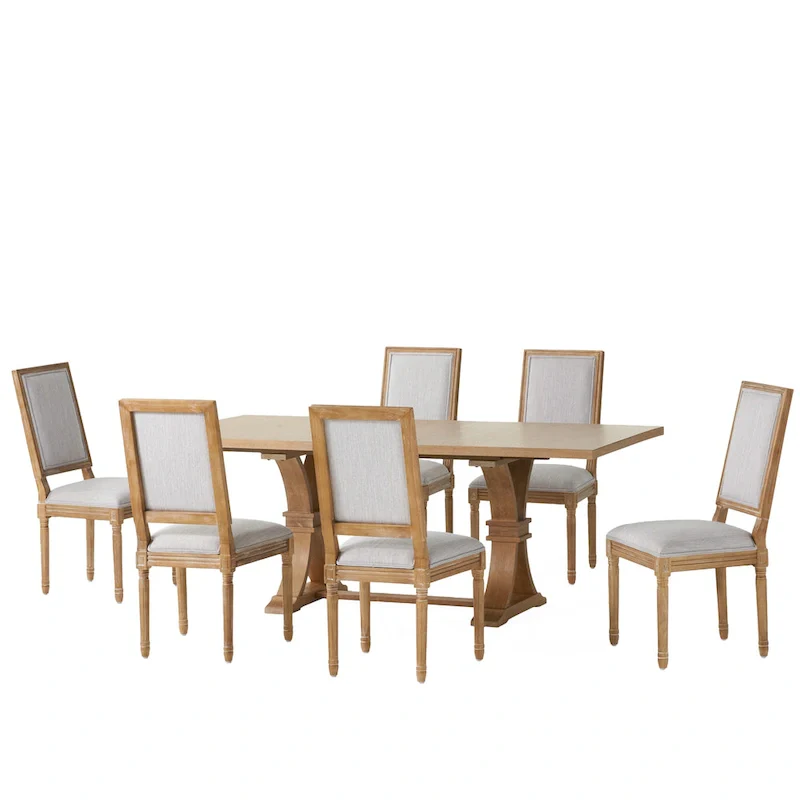Regina Wood Dining Set by Christopher Knight Home