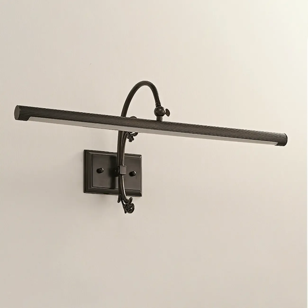 Arched Retro Copper LED Linear Wall Lamp