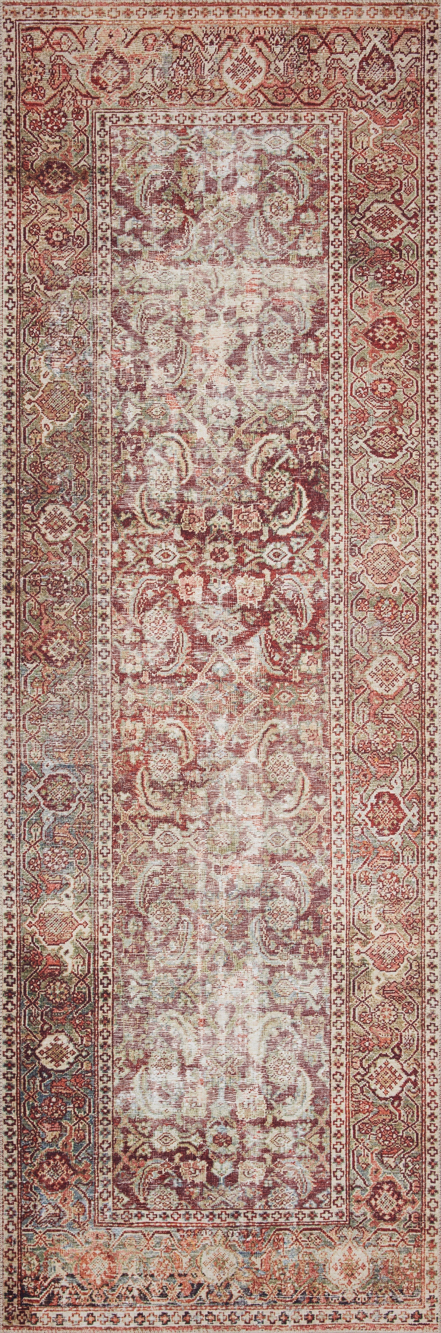 Layla Cinnamon / Sage Rug