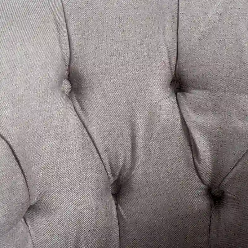 Akira Tufted Fabric Club Chair by Christopher Knight Home