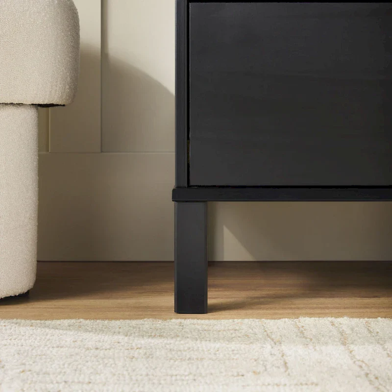 Middlebrook Curved Top Solid Wood 6-Drawer Dresser