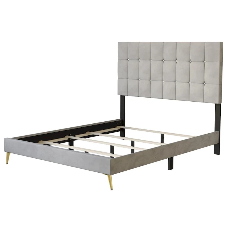 Marcella Upholstered Panel Bed