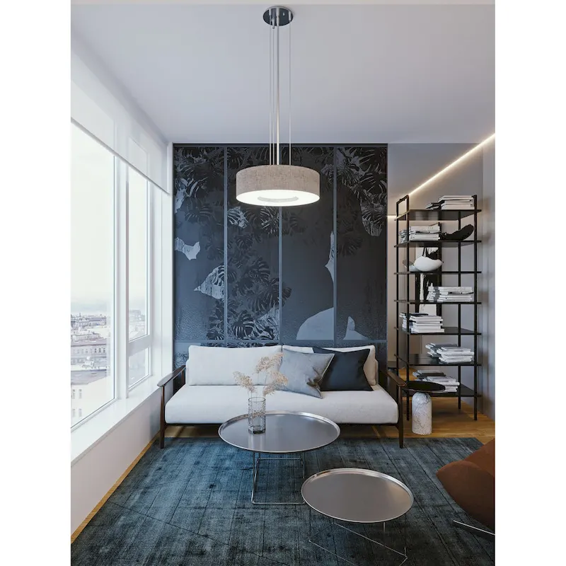 Montclair 20  LED Pendant - Grey