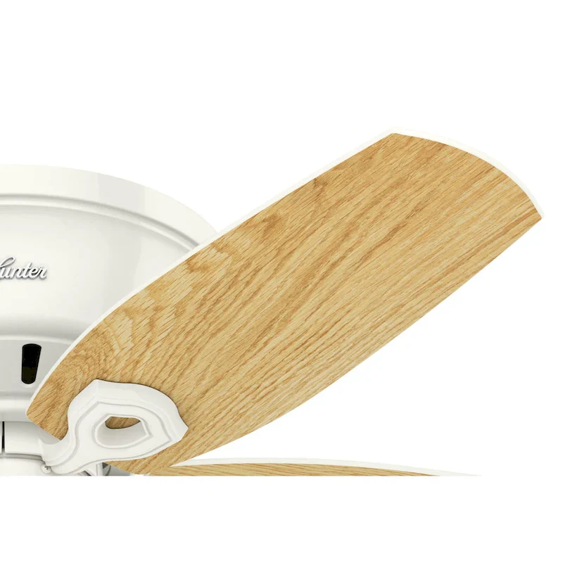 Hunter 42  Builder Low Profile Ceiling Fan with 3-Light LED Light Kit and Pull Chain