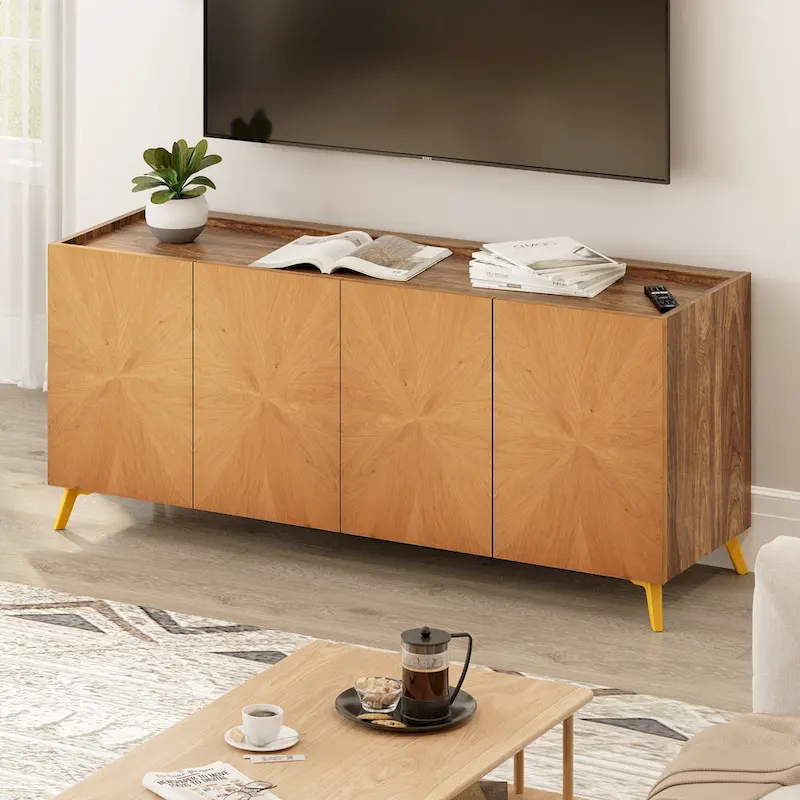 Moasis 63   Solid Wood Sideboard TV Stand
