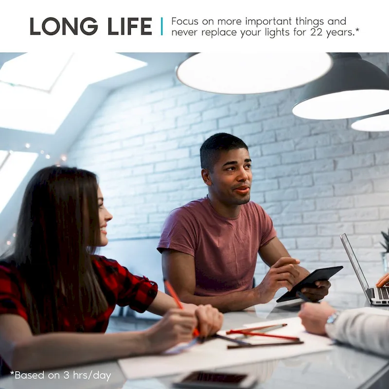 Luxrite A19 LED Light Bulbs 100W Equivalent Dimmable, 1600 Lumens, Enclosed Fixture Rated, Energy Star, E26 Base 12-Pack