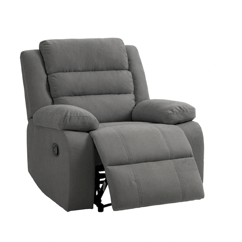 2Set Modern Lounger Adjustable Manual Recliner Chair