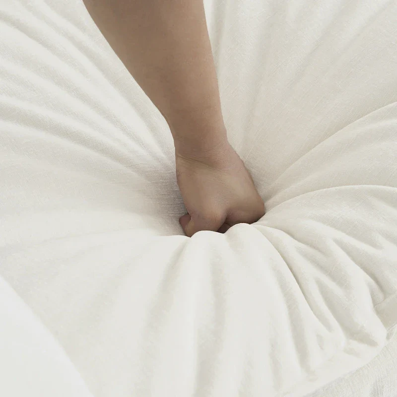 3-Piece Modular Chenille Upholstered L-Shaped Sectional Sofa with Ottoman