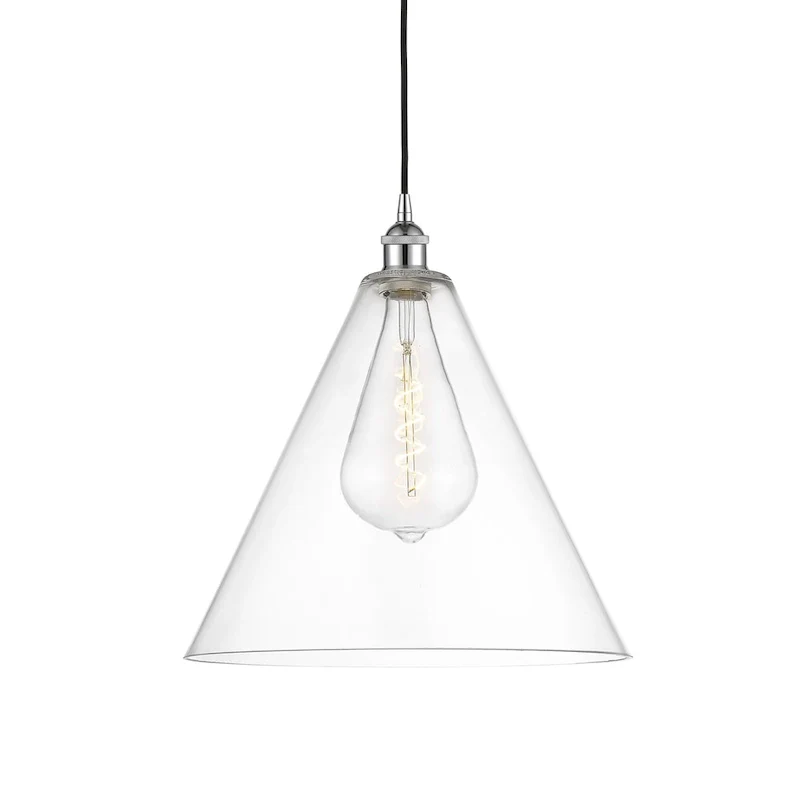Innovations Lighting 616-1P-18-16 Edison Cone Pendant Edison Cone 16