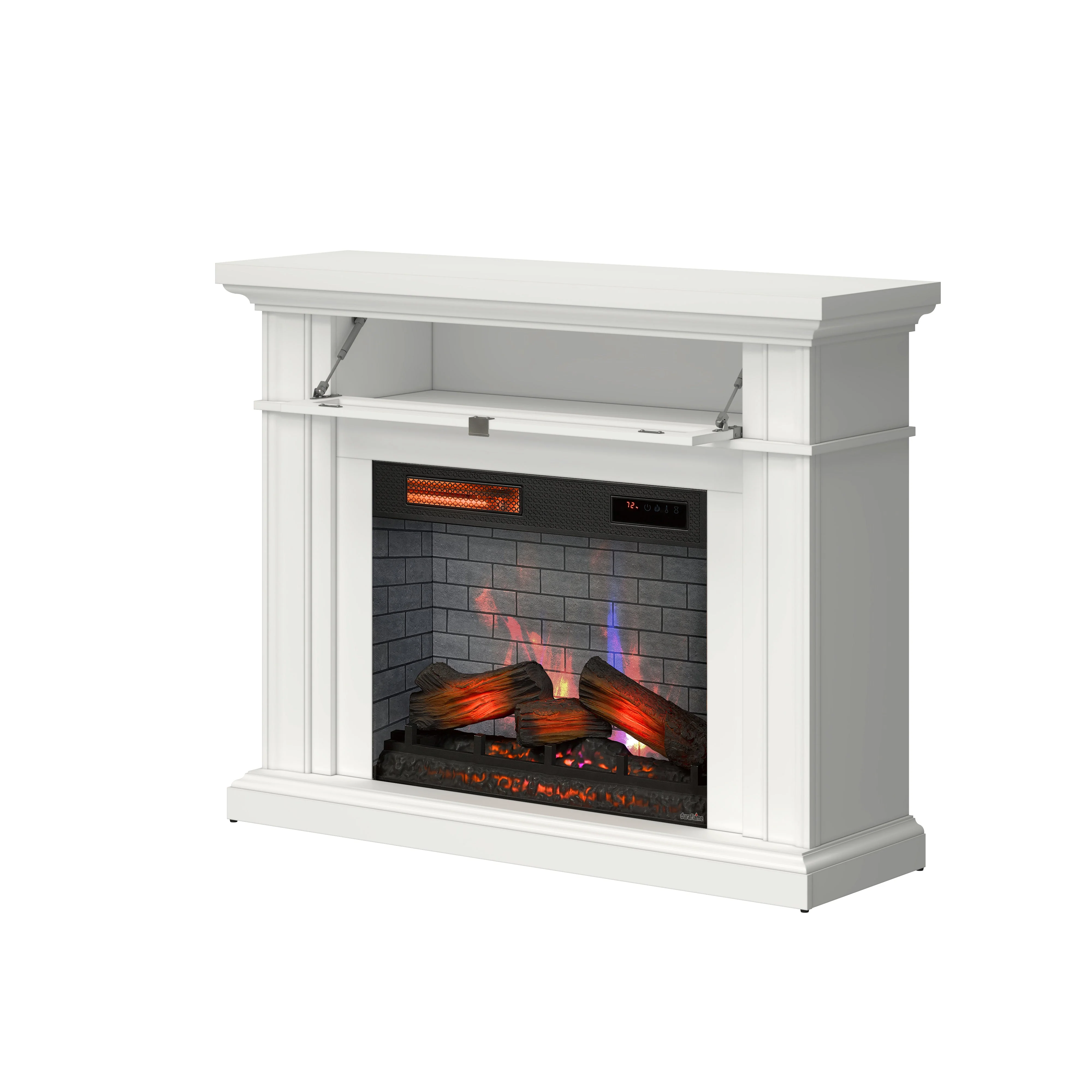 duraflame? 3D Flame Effect Electric Fireplace Wall Mantel