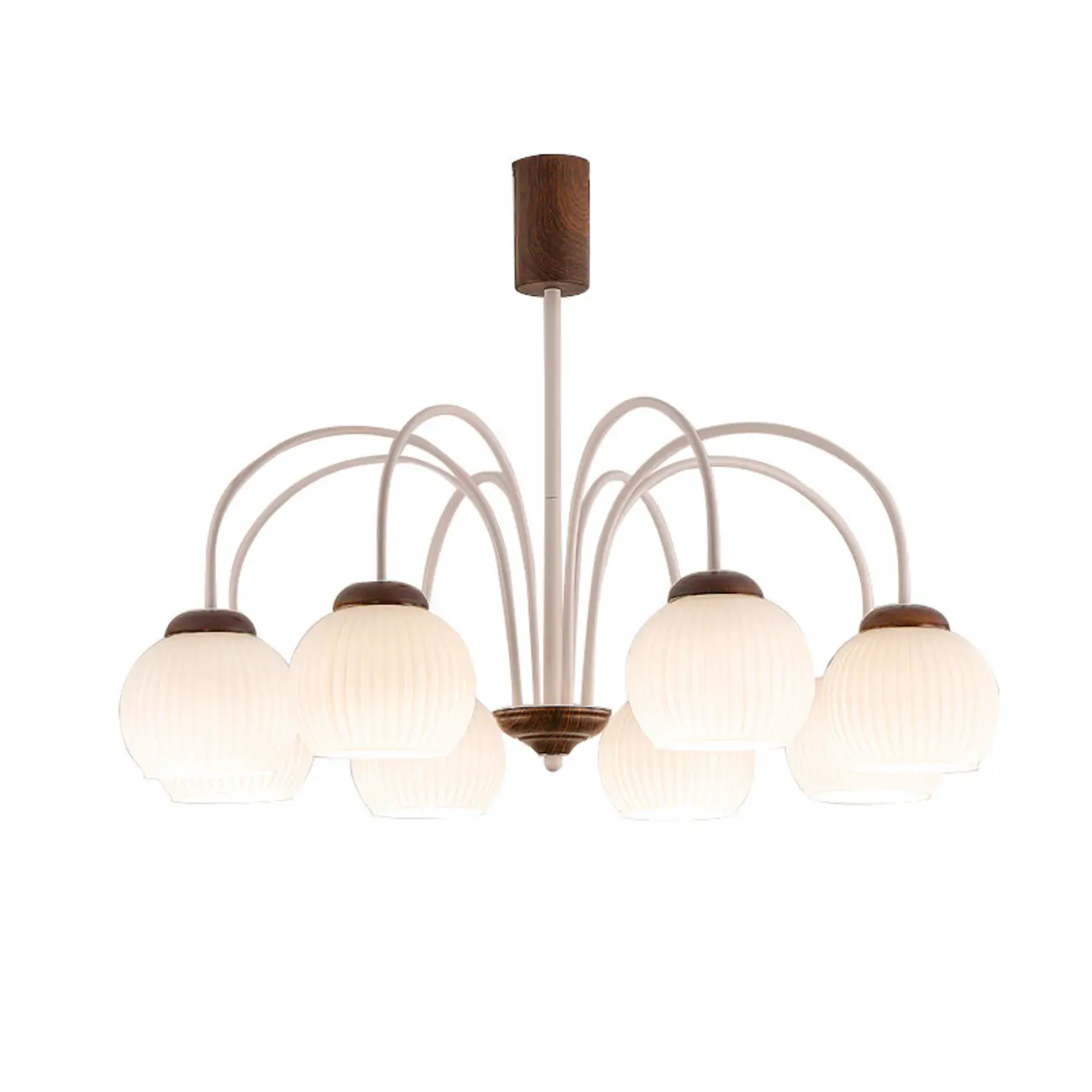 Modern Elegant Globe Pendant Chandelier with Flexible Length