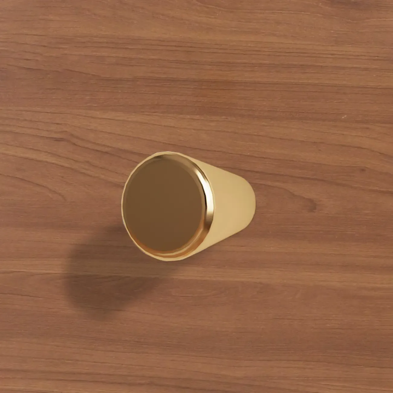 Natural Wood Scandinavian 2-Drawers Narrow Nightstand