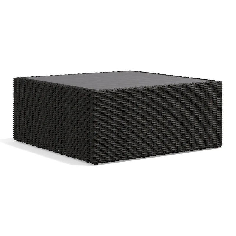 Portland Outdoor Square Coffee Table - 33.25  x 33  x 14.25