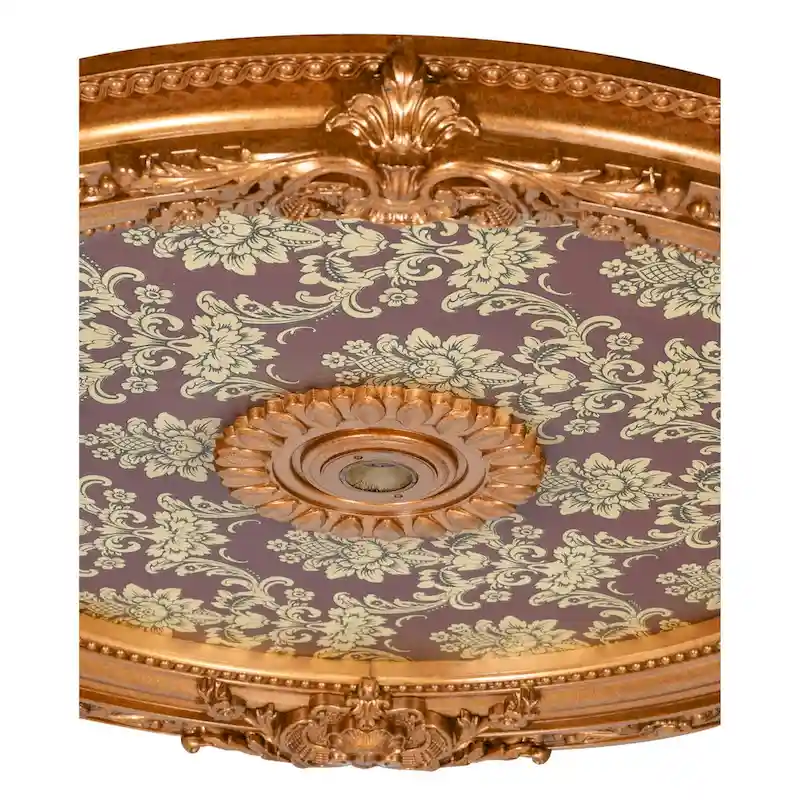 Blanco Round Chandelier Ceiling Medallion 36in