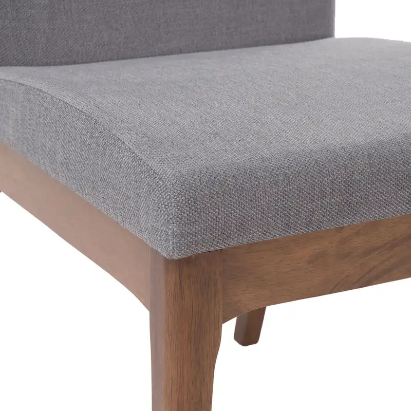 5 Piece Dining Table and Chair Set, Wooden Kitchen Furniture Set with Rectangular Table and 4 Upholstered Chairs