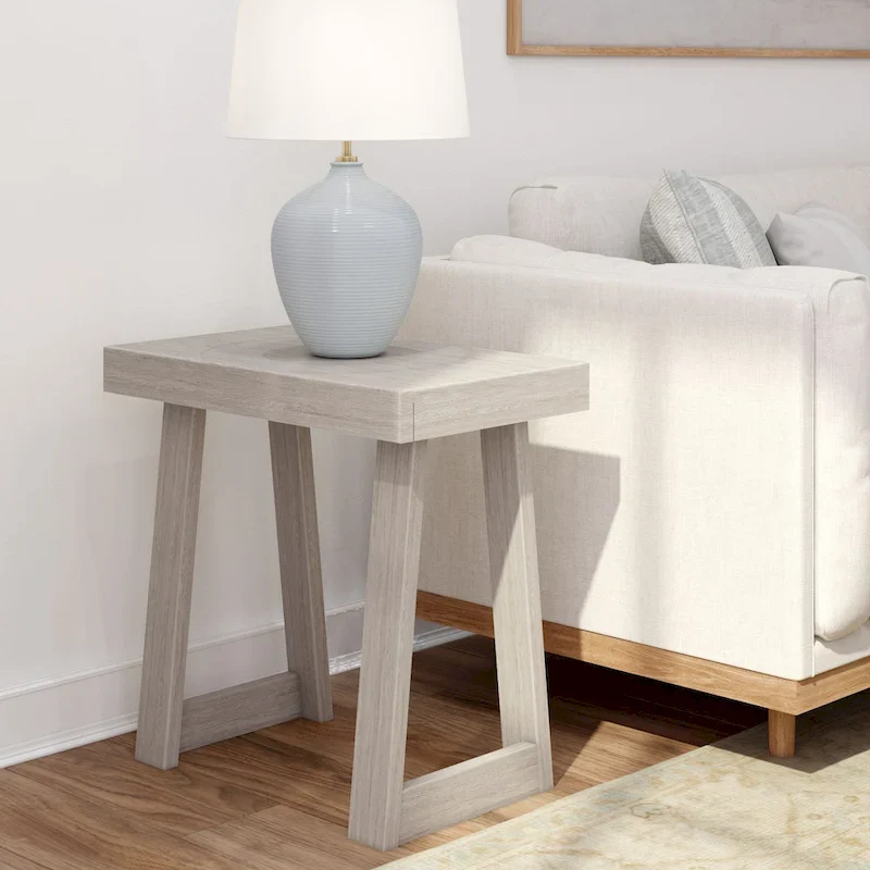 Plank and Beam Classic Rectangular Side Table - 25