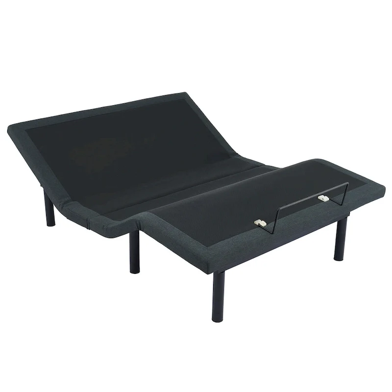 CO-Z Massaging Zero Gravity Adjustable Bed with Wireless Remote and Underbed Lighting