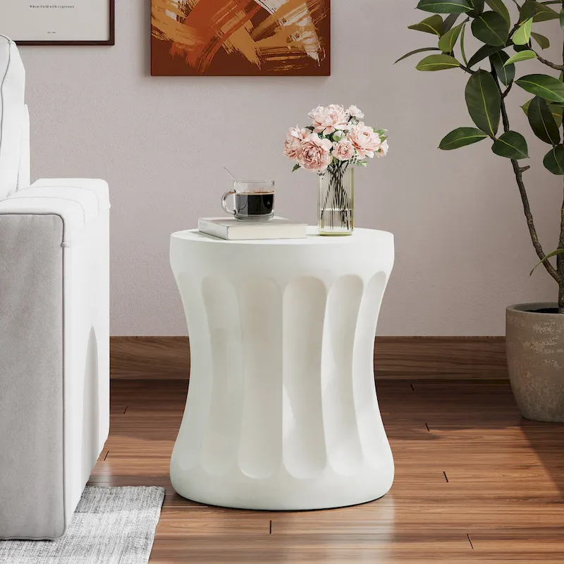 Christopher Knight Home Indoor/Outdoor Modern Cylindrical Side Table