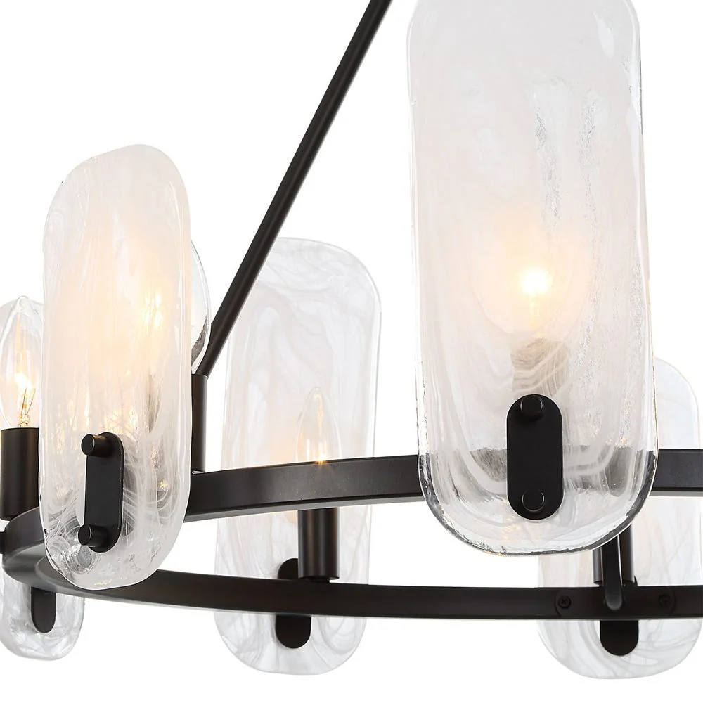 Ellipse, 10 Lt Chandelier